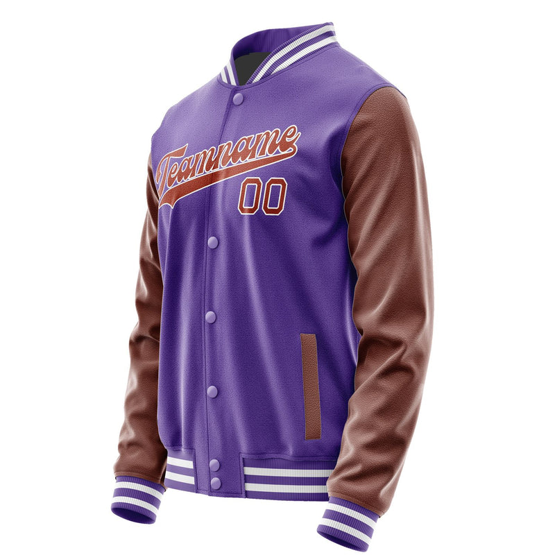 Maßgeschneidertes Lavendel Korallenrot Jacke JA2323162318B31816