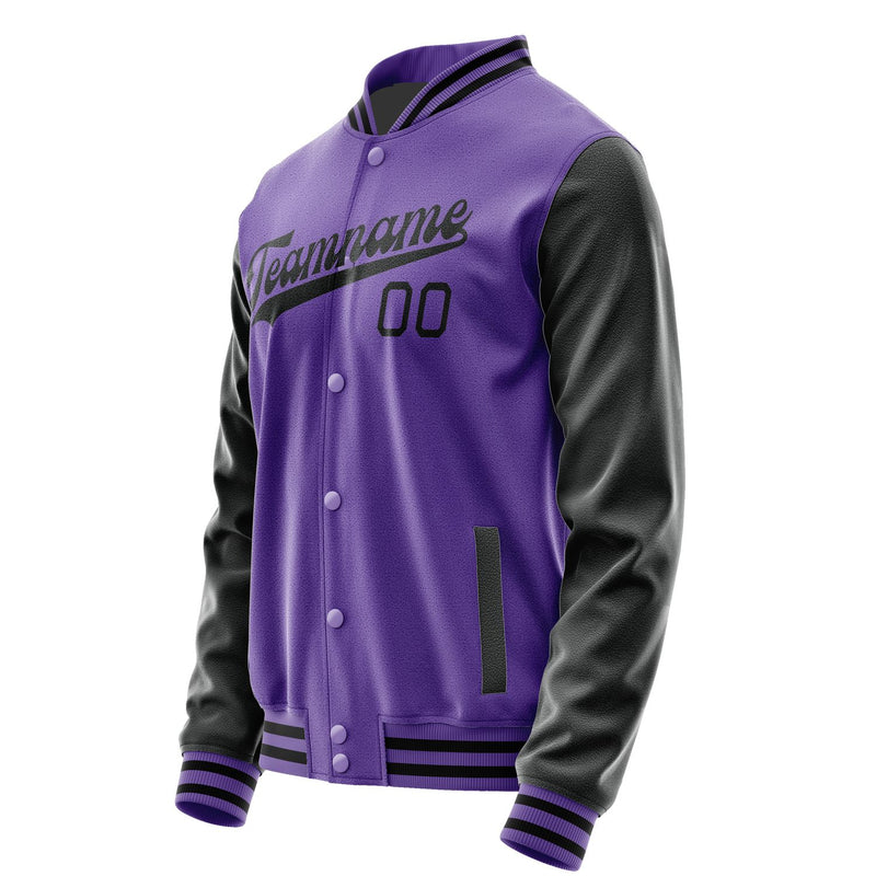 Maßgeschneidertes Lavendel Schwarz Jacke JA2323172317B31717