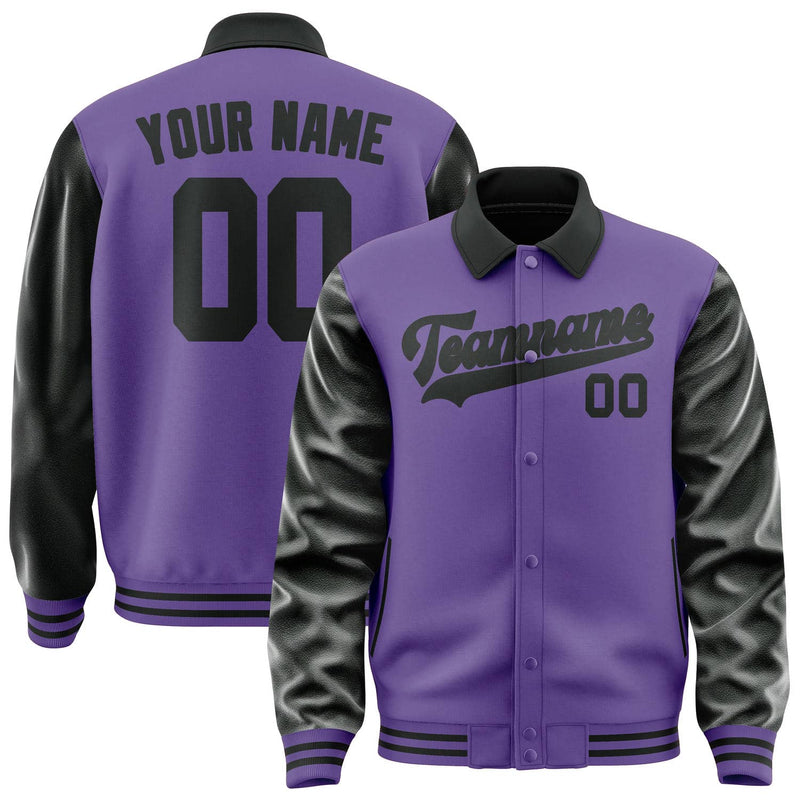 Maßgeschneidertes Lavendel Schwarz Jacke JA232317231717171717