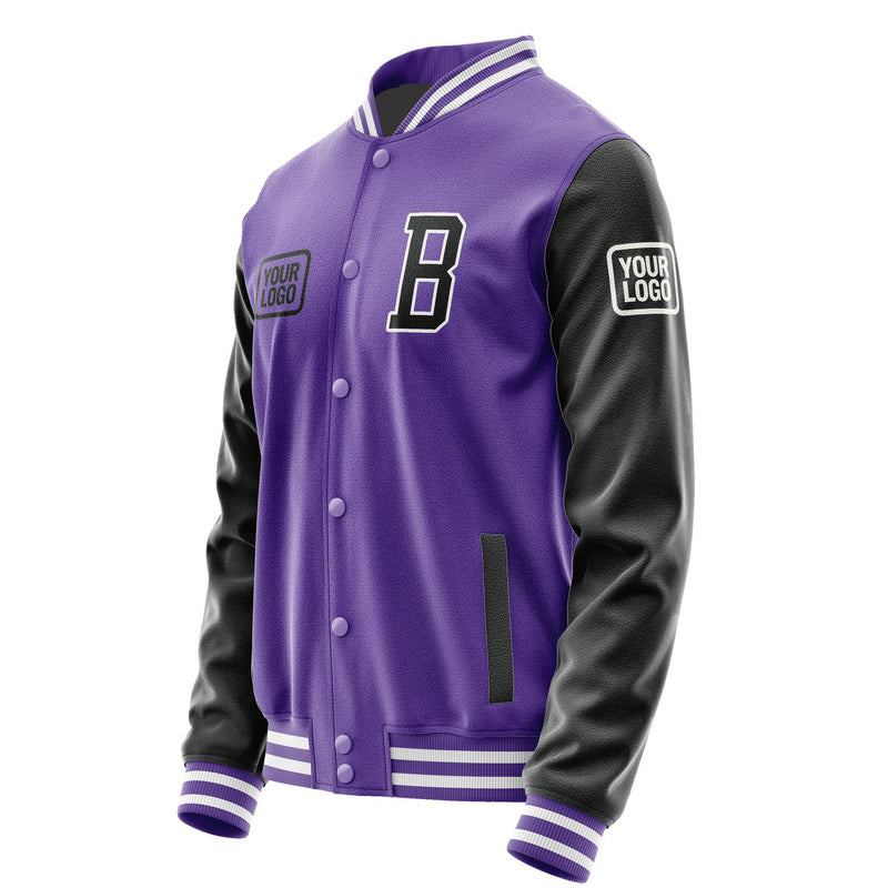 Maßgeschneidertes Lavendel Schwarz Jacke JA232317231818171718