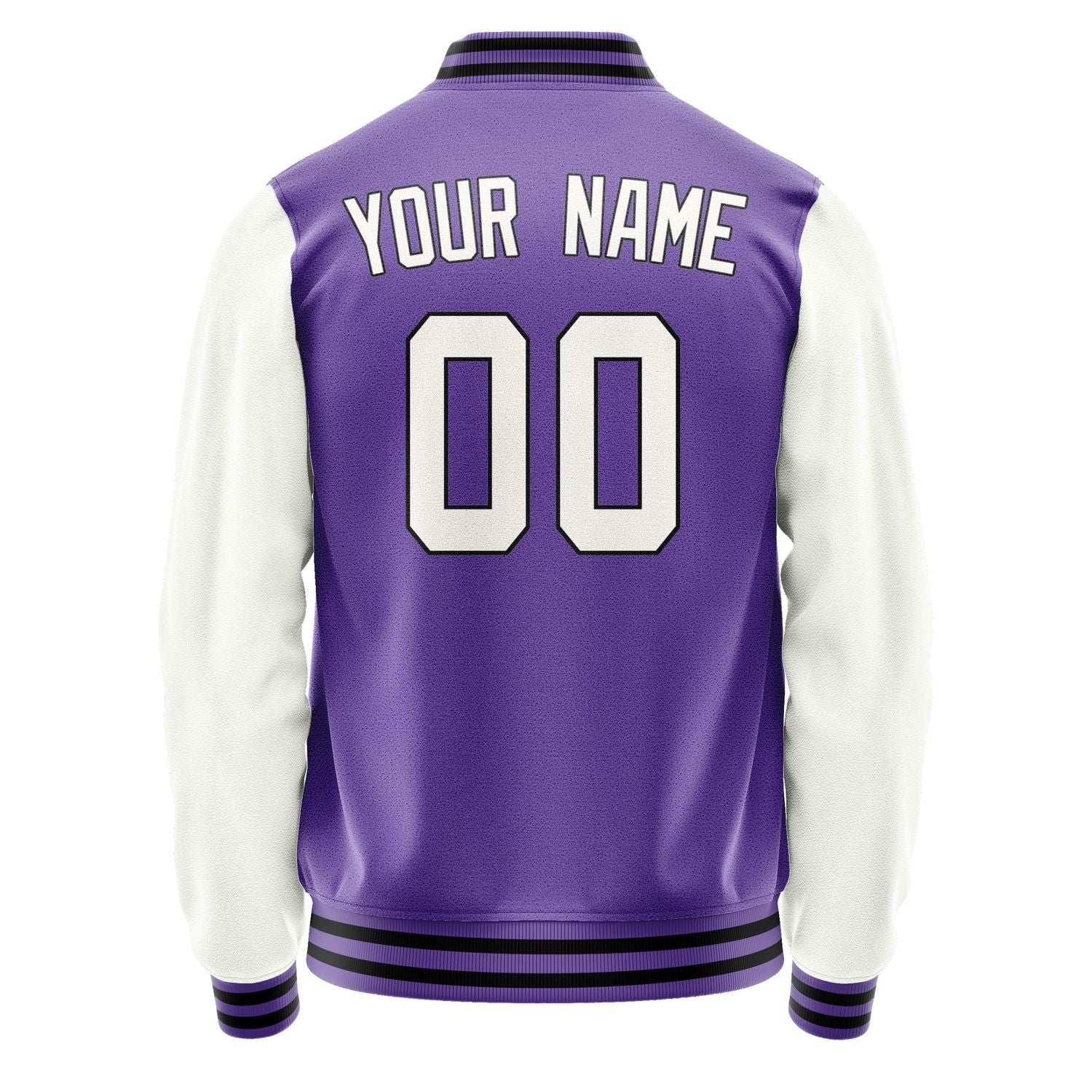 Maßgeschneidertes Lavendel Weiß Jacke JA2323182317B31718