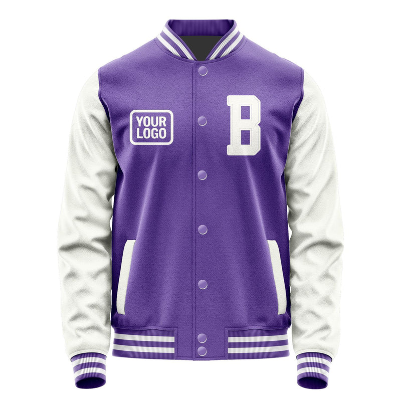 Maßgeschneidertes Lavendel Weiß Jacke JA232318231818181818