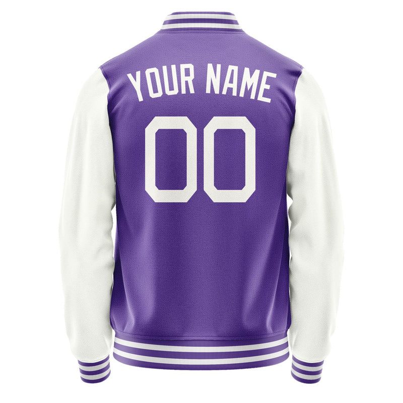 Maßgeschneidertes Lavendel Weiß Jacke Ja2323182318B21818