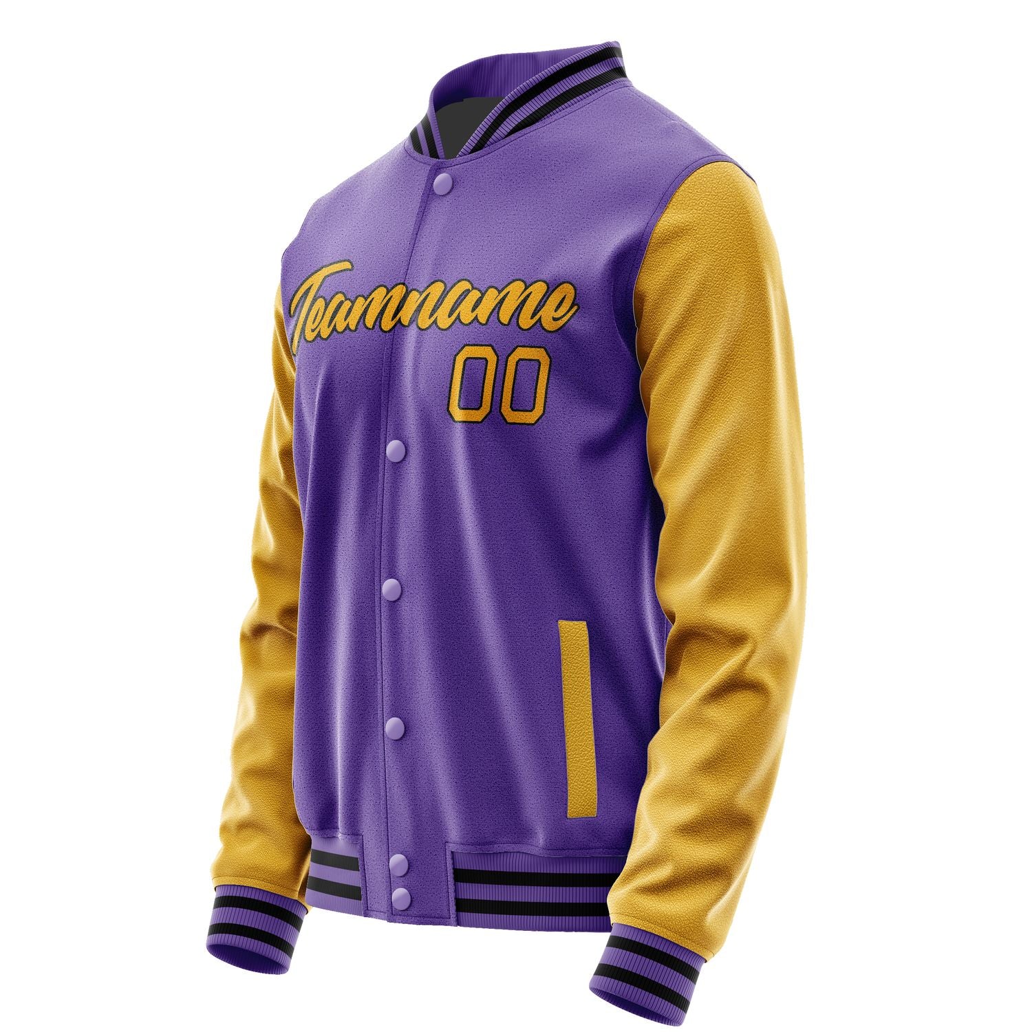 Maßgeschneidertes Lavendel Gelb Jacke Ja2323192317B21719
