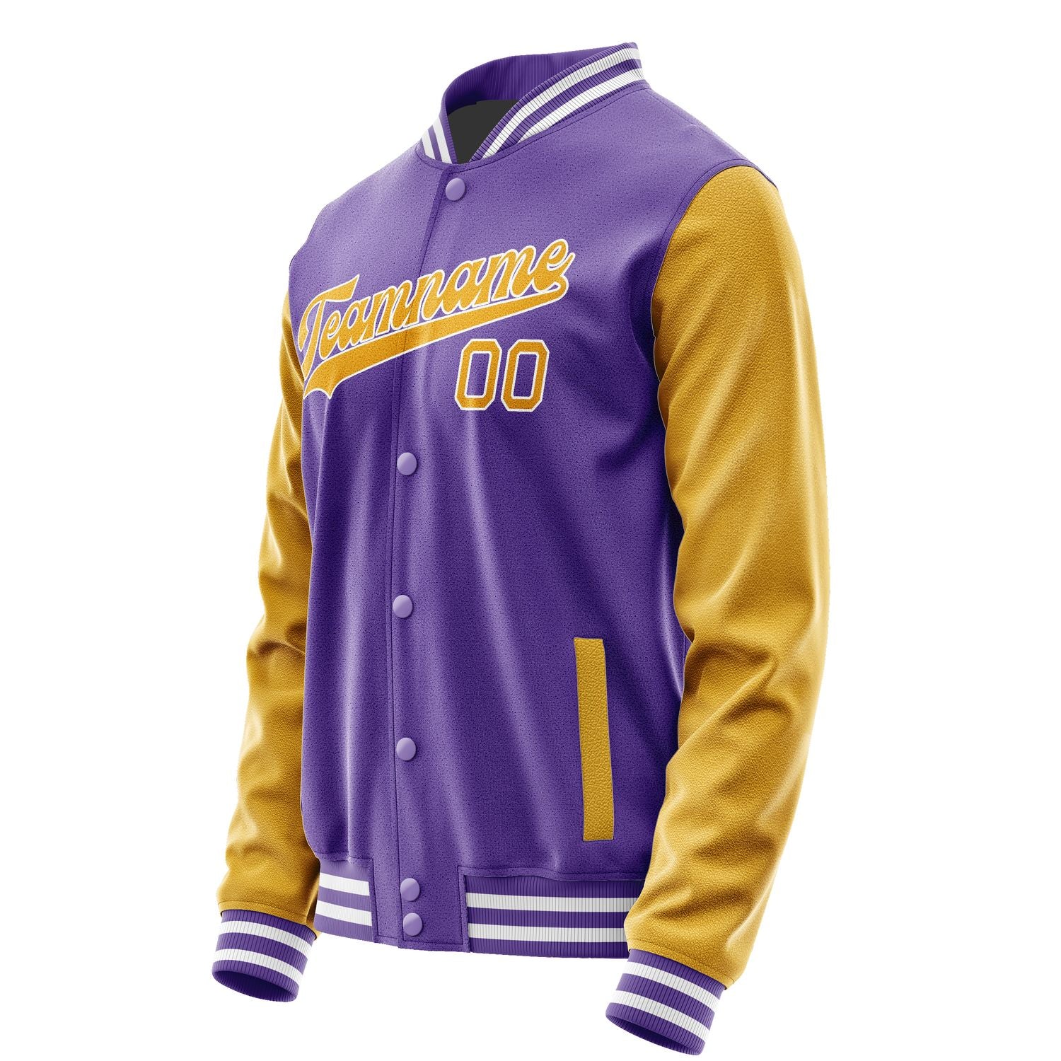 Maßgeschneidertes Lavendel Gelb Jacke JA2323192318B31819