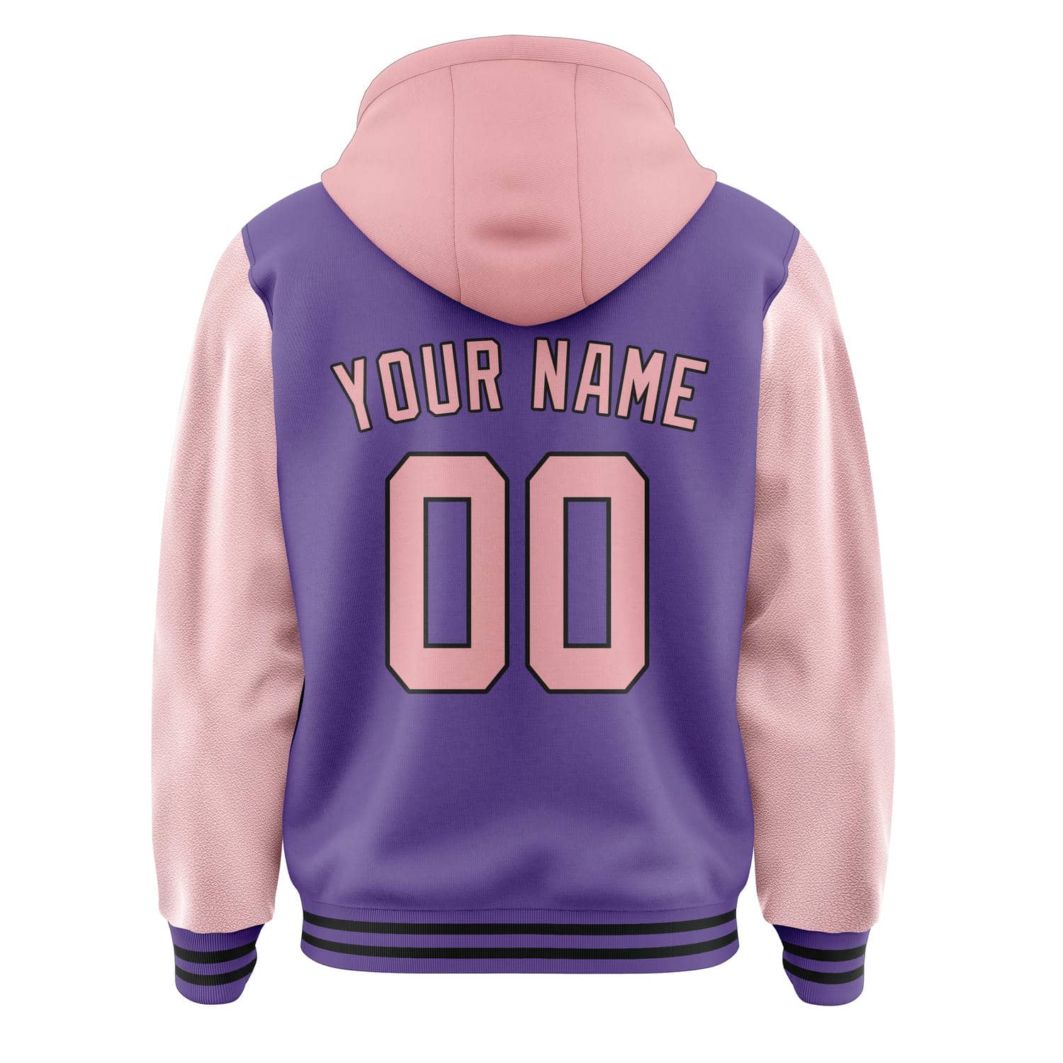 Maßgeschneidertes Lavendel Rosa Jacke