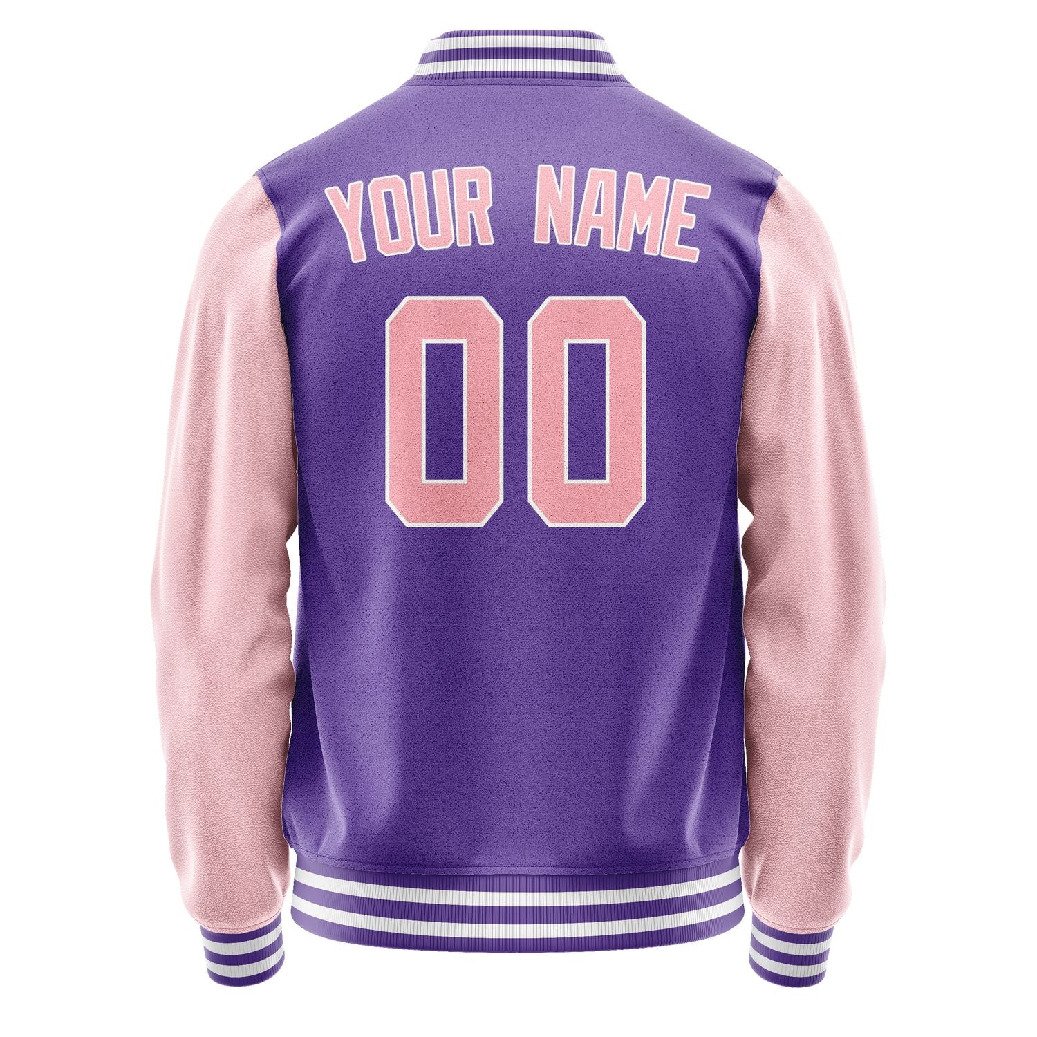 Maßgeschneidertes Lavendel Rosa Jacke JA2323212318B31821