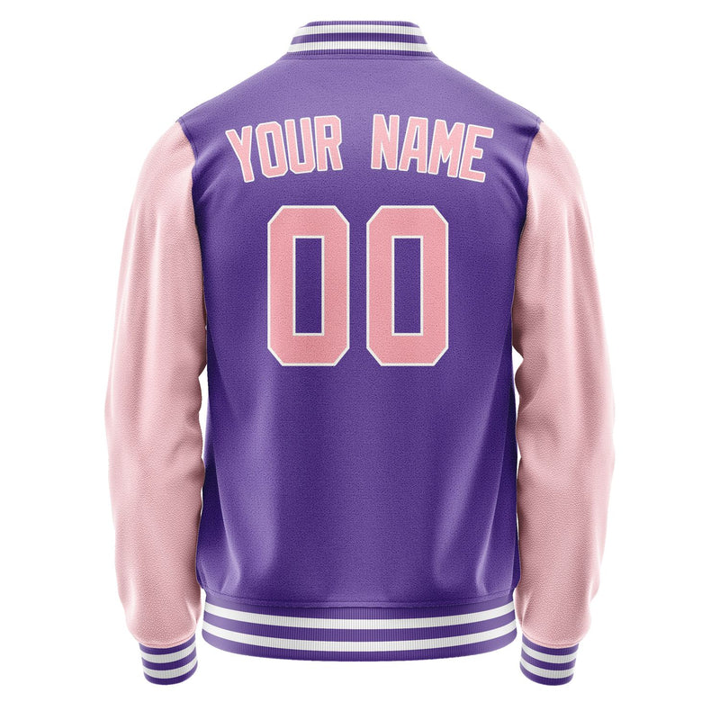Maßgeschneidertes Lavendel Rosa Jacke JA2323212318B31821