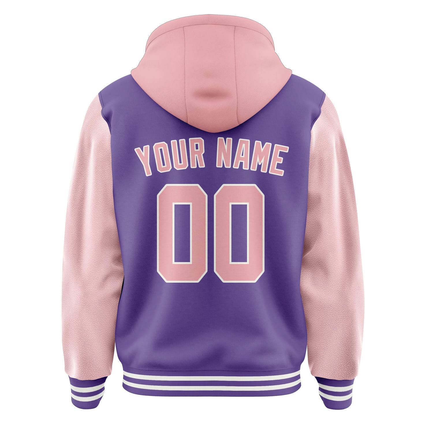 Maßgeschneidertes Lavendel Rosa Jacke