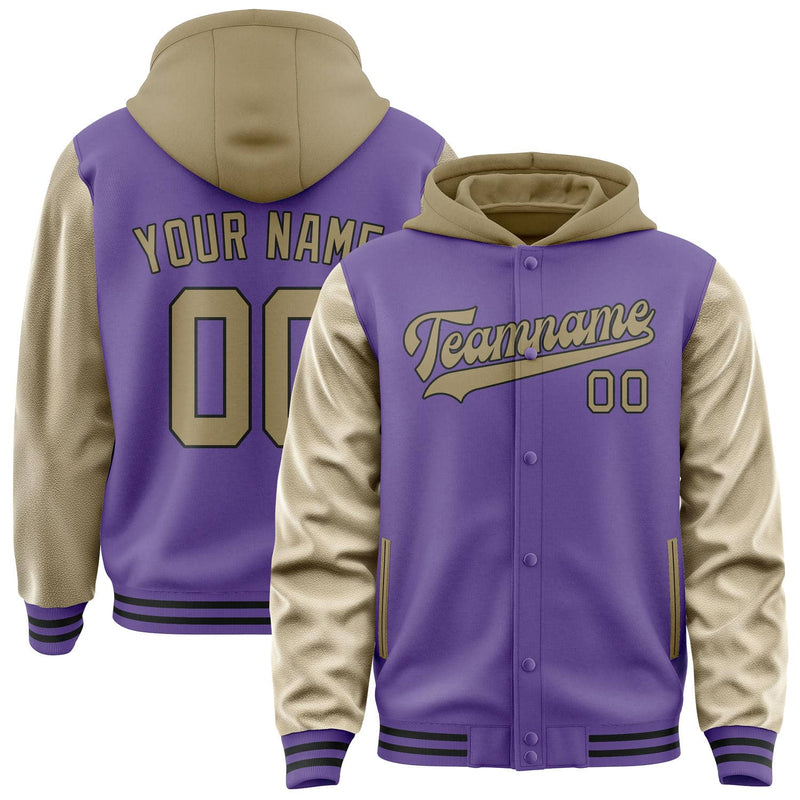 Maßgeschneidertes Lavendel Hellkhaki Jacke JA232325231717252517