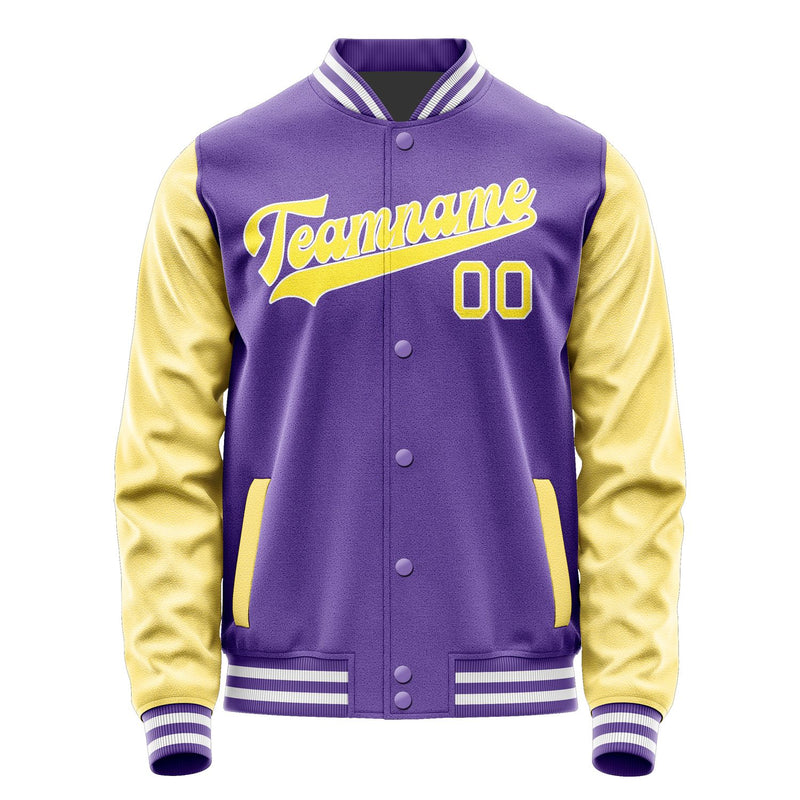 Maßgeschneidertes Lavendel Blassgelb Jacke JA2323262318B31826