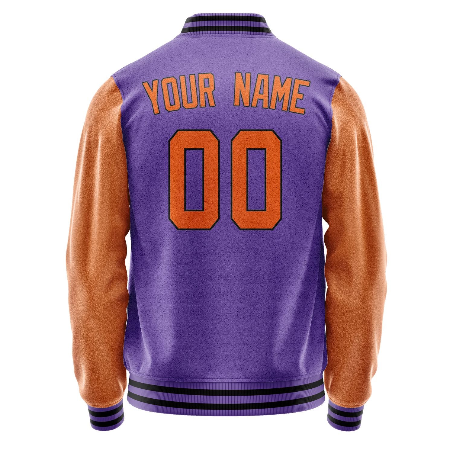 Maßgeschneidertes Lavendel Orange Jacke JA2323282317B31728