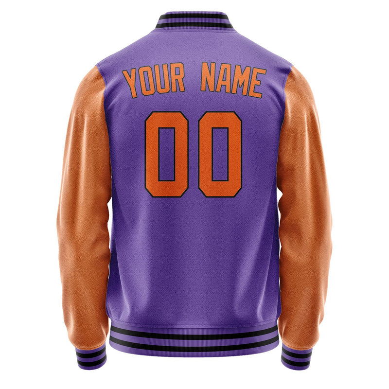 Maßgeschneidertes Lavendel Orange Jacke JA2323282317B31728
