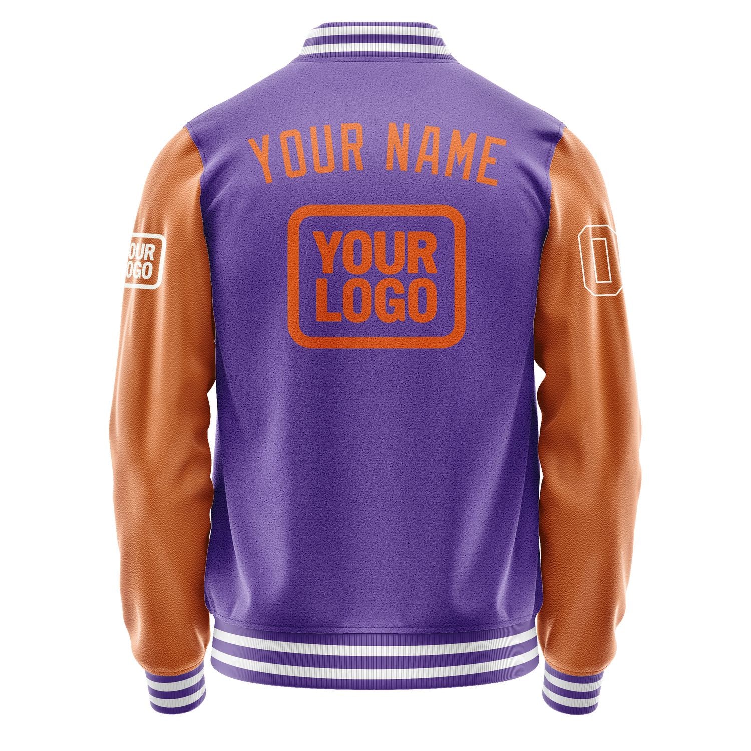 Maßgeschneidertes Lavendel Orange Jacke JA232328231818282818