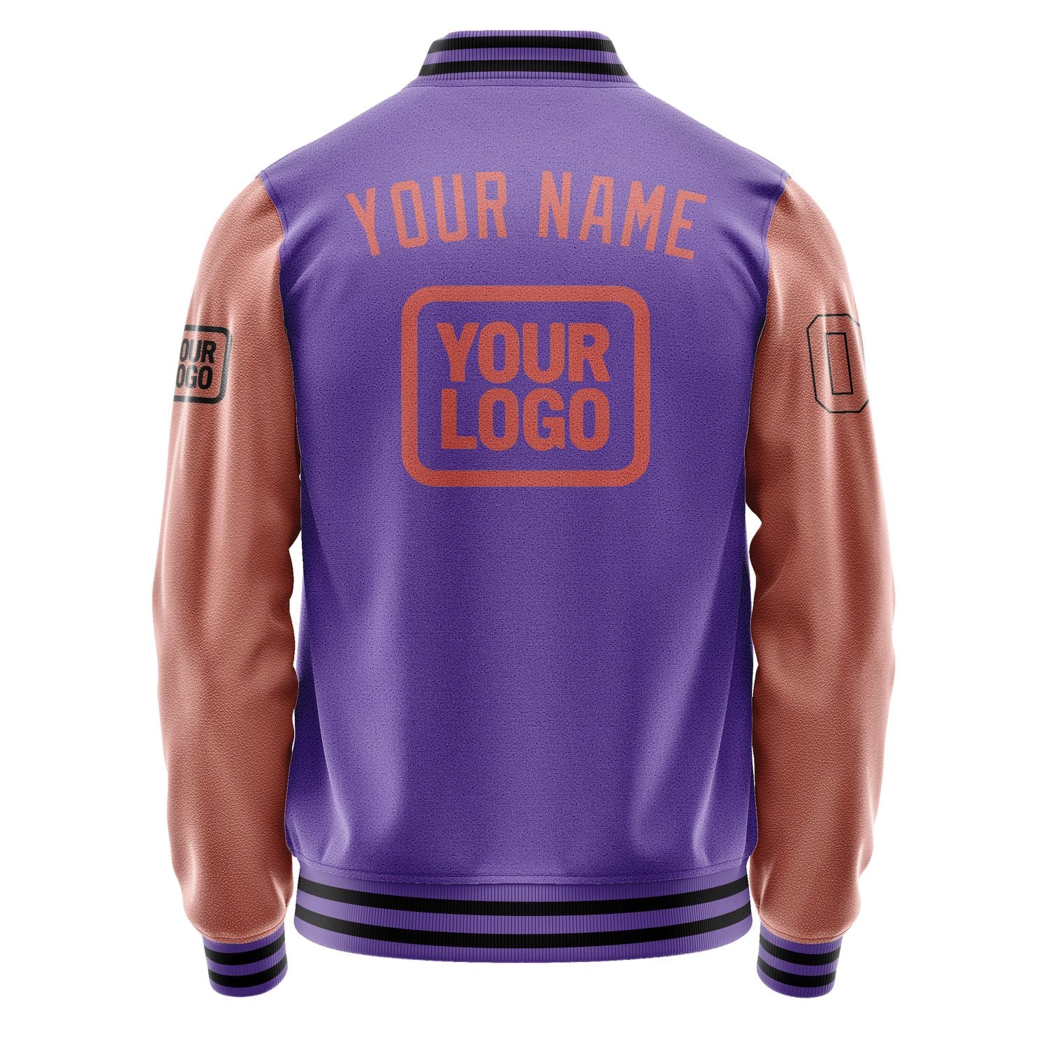 Maßgeschneidertes Lavendel Kupferrose Jacke JA232329231717292917
