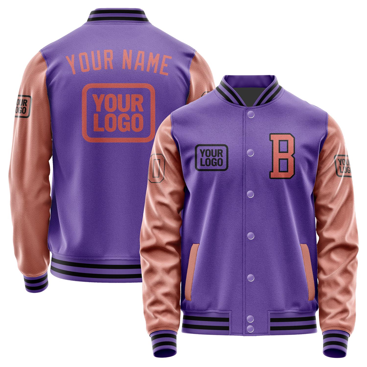 Maßgeschneidertes Lavendel Kupferrose Jacke JA232329231717292917