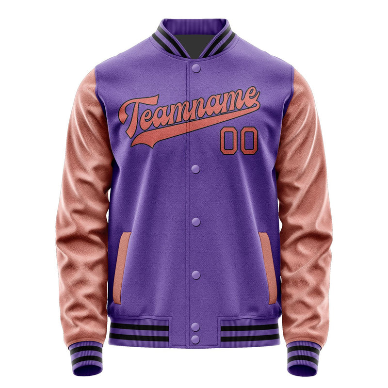 Maßgeschneidertes Lavendel Kupferrose Jacke JA2323292317B31729