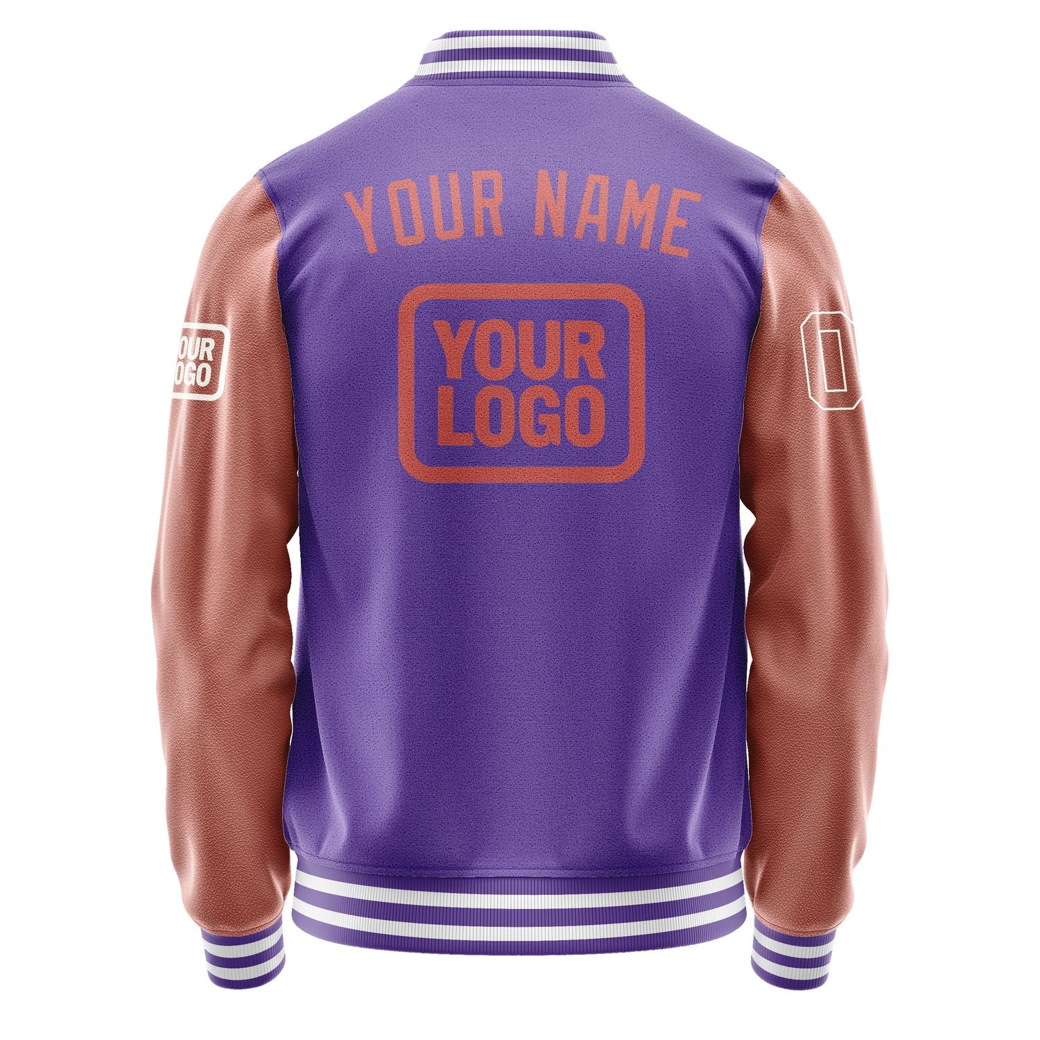 Maßgeschneidertes Lavendel Kupferrose Jacke JA232329231818292918