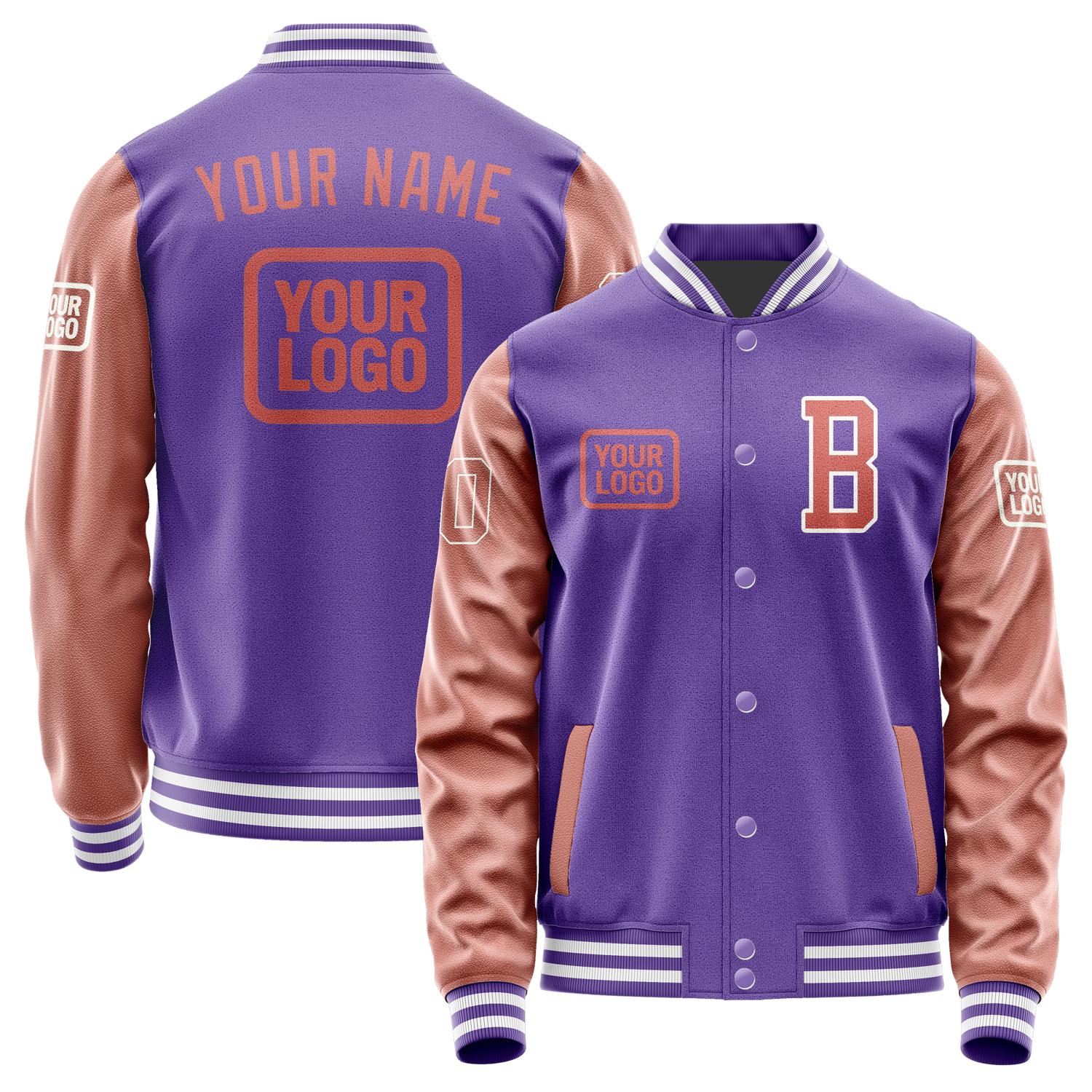 Maßgeschneidertes Lavendel Kupferrose Jacke JA232329231818292918