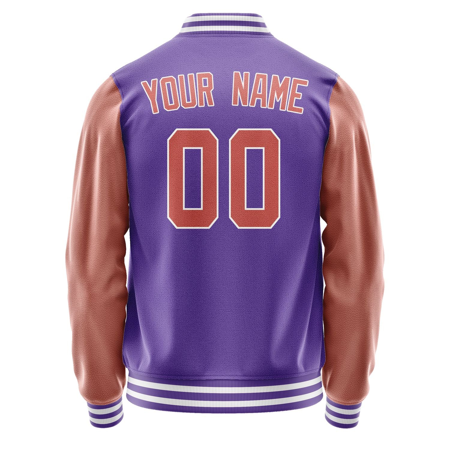 Maßgeschneidertes Lavendel Kupferrose Jacke JA2323292318B31829