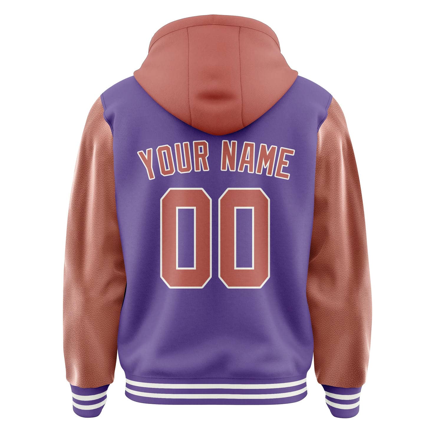 Maßgeschneidertes Lavendel Kupferrose Jacke