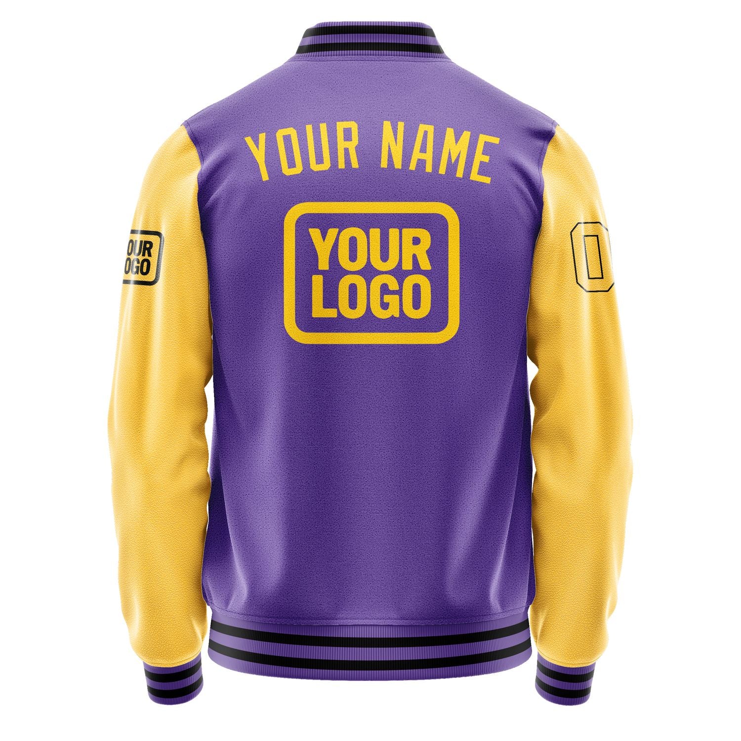 Maßgeschneidertes Lavendel Gold Jacke JA232330231717303017