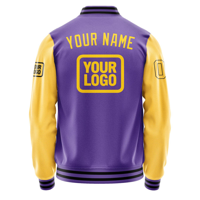Maßgeschneidertes Lavendel Gold Jacke JA232330231717303017