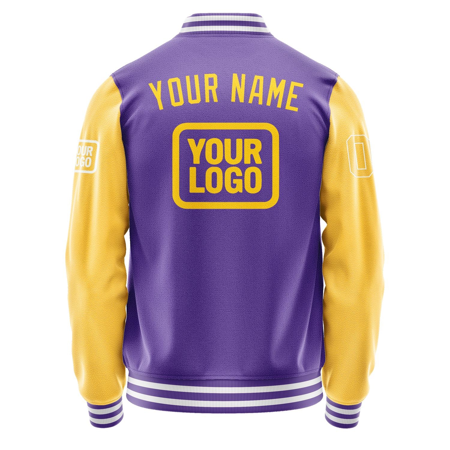 Maßgeschneidertes Lavendel Gold Jacke JA232330231818303018
