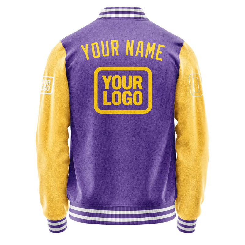 Maßgeschneidertes Lavendel Gold Jacke JA232330231818303018