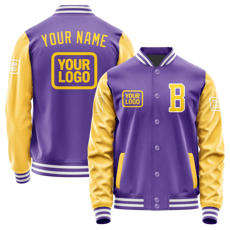 Maßgeschneidertes Lavendel Gold Jacke JA232330231818303018