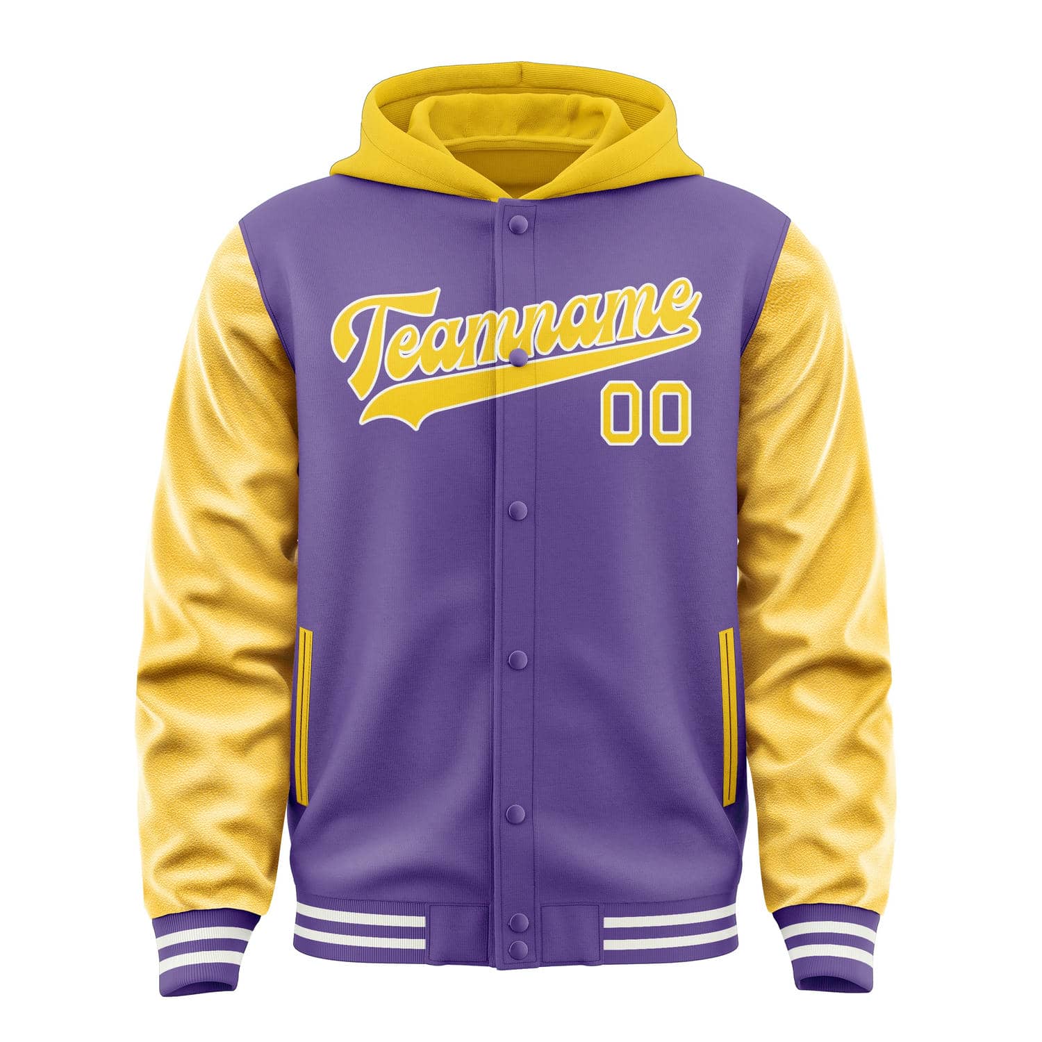 Maßgeschneidertes Lavendel Gold Jacke