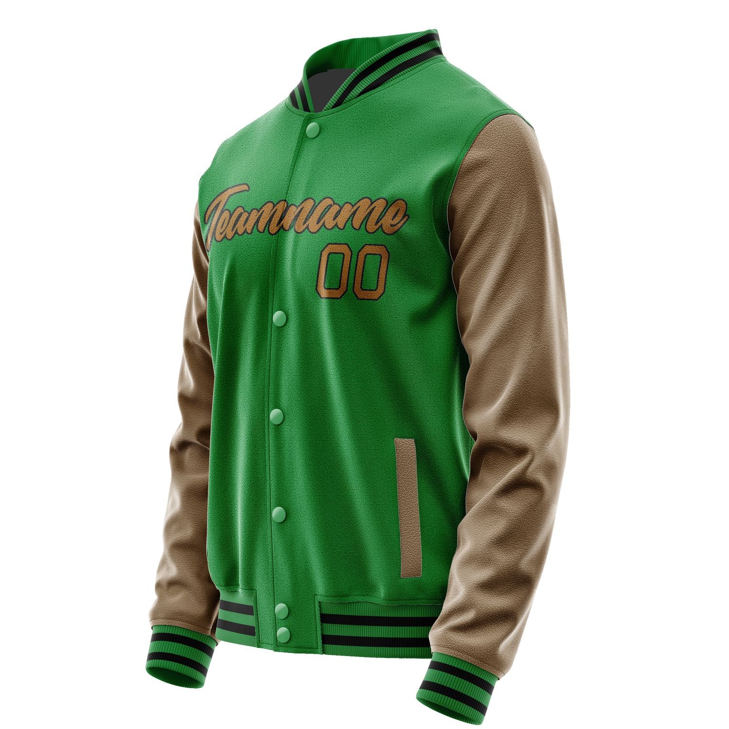 Maßgeschneidertes Smaragdgrün Khaki Jacke Ja2424222417B21722