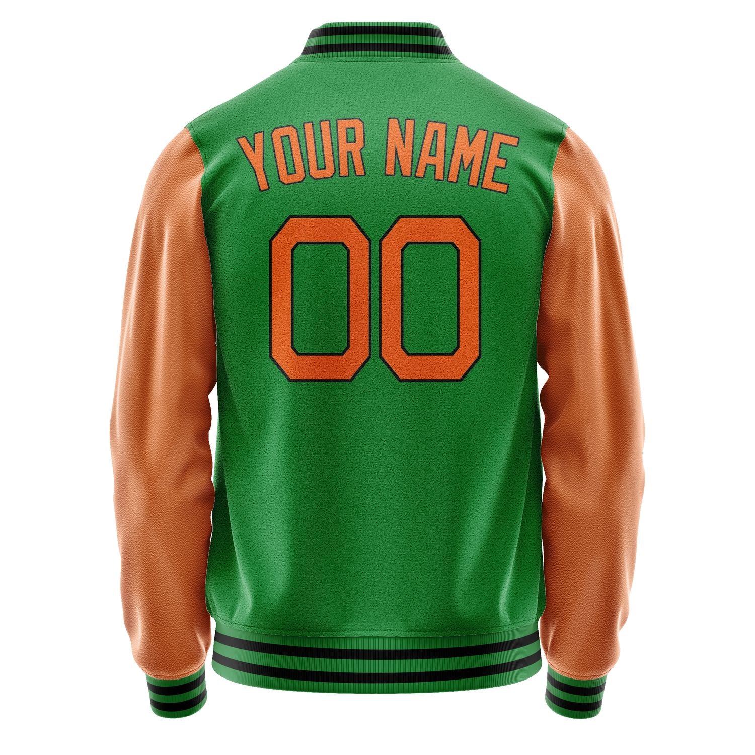 Maßgeschneidertes Smaragdgrün Orange Jacke Ja2424282417B21728
