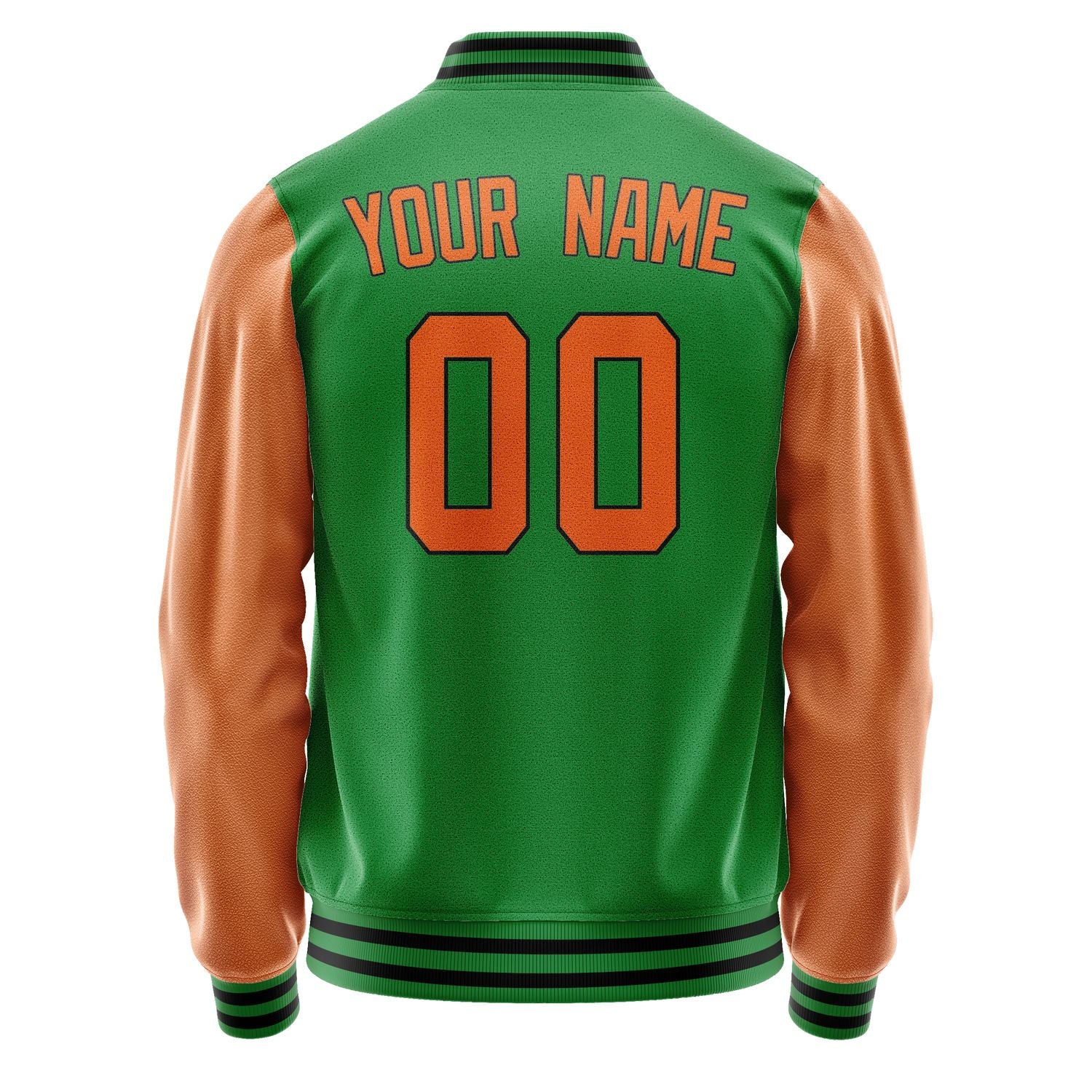 Maßgeschneidertes Smaragdgrün Orange Jacke JA2424282417B31728