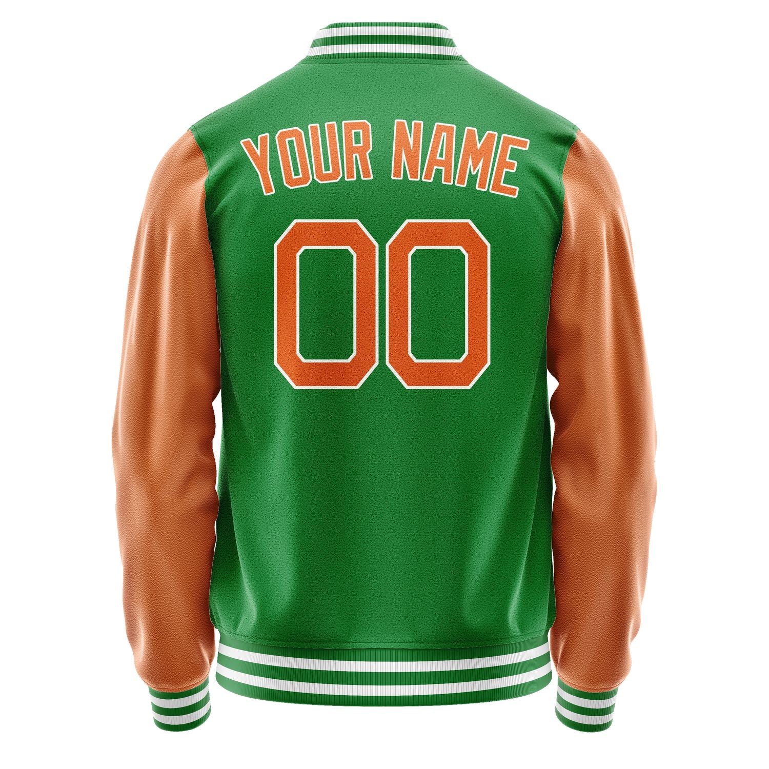 Maßgeschneidertes Smaragdgrün Orange Jacke Ja2424282418B21828