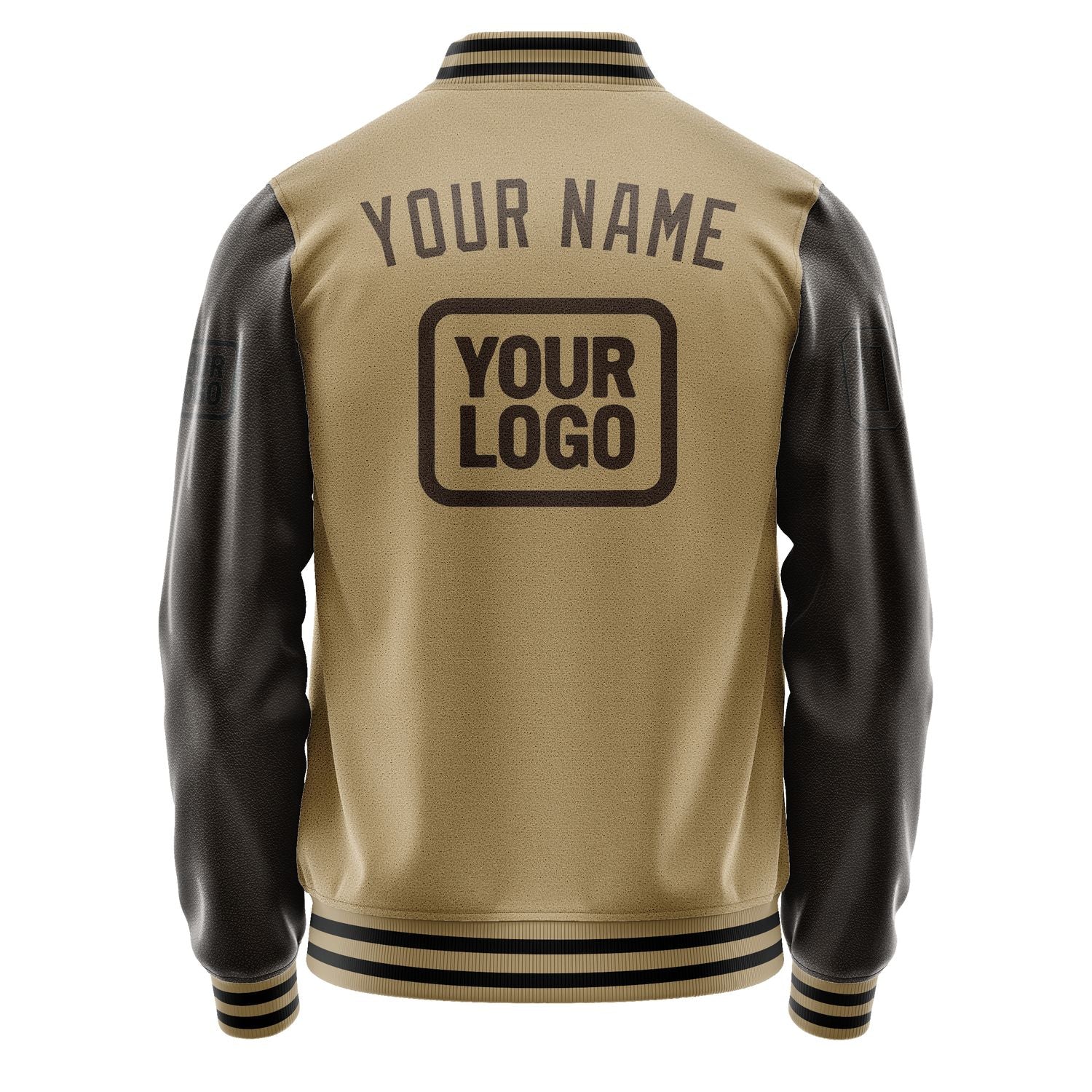 Maßgeschneidertes Hellkhaki Braun Jacke JA252501251717010117