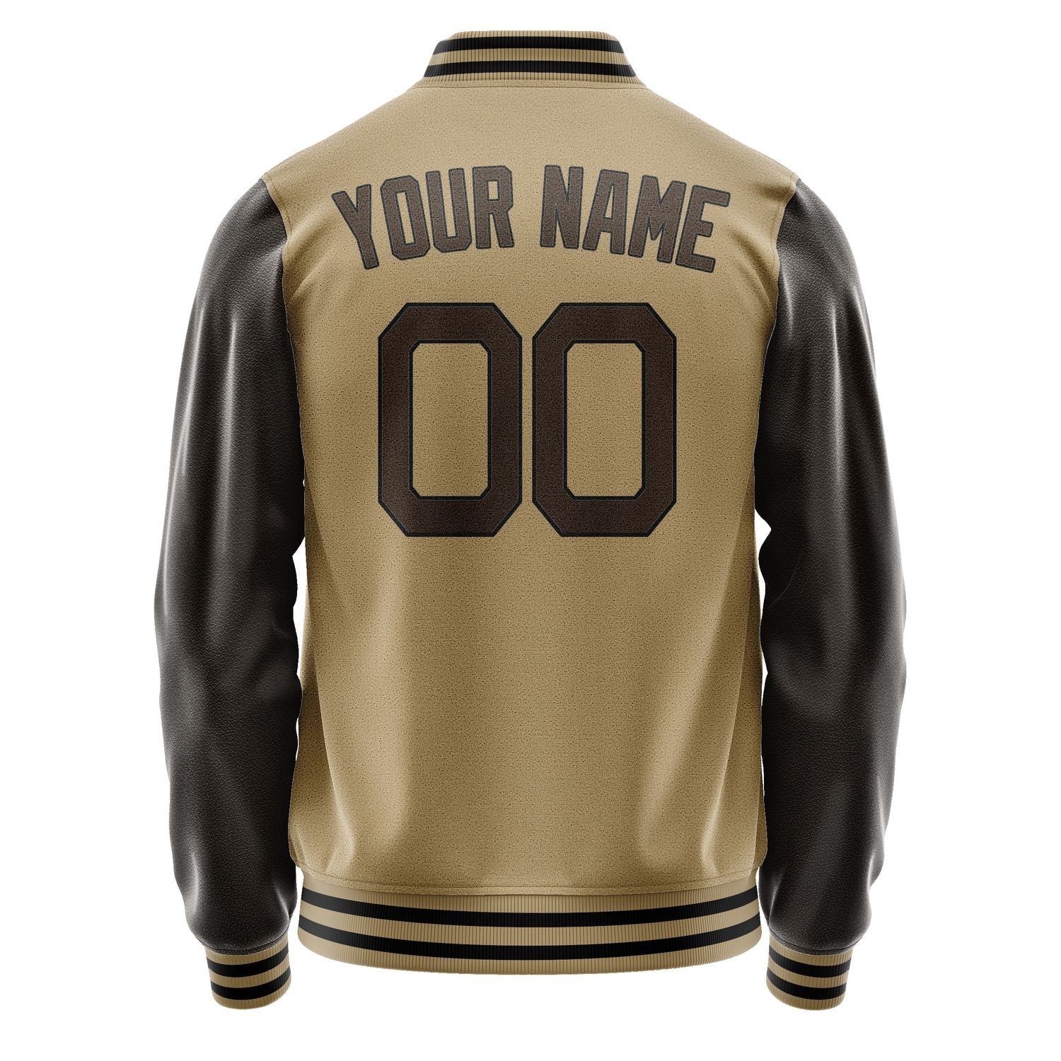 Maßgeschneidertes Hellkhaki Braun Jacke JA2525012517B21701