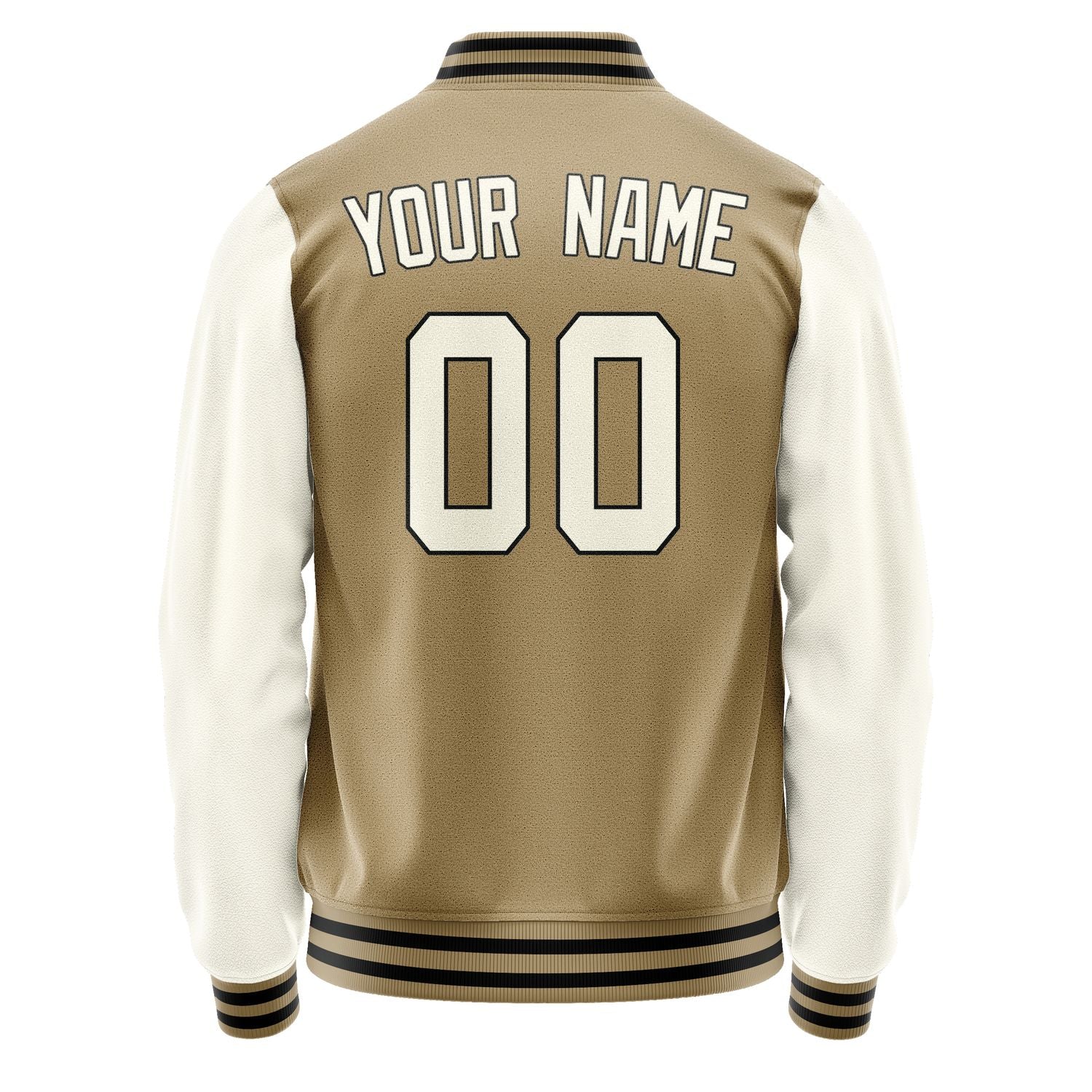 Maßgeschneidertes Hellkhaki Beige Jacke JA2525032517B31703