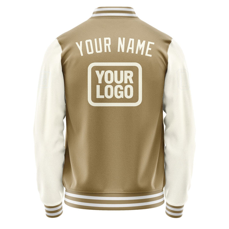 Maßgeschneidertes Hellkhaki Beige Jacke JA252503251818030318