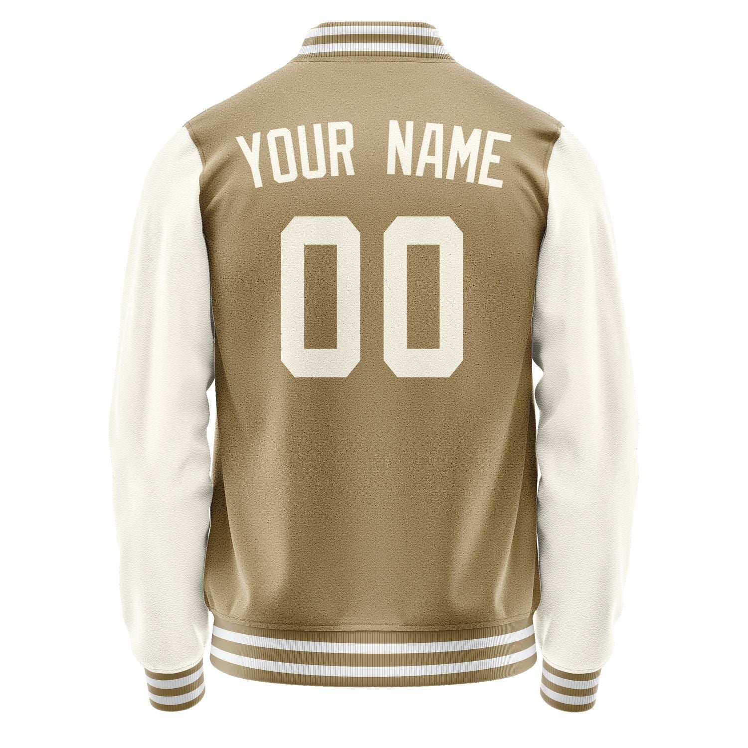 Maßgeschneidertes Hellkhaki Beige Jacke JA2525032518B31803