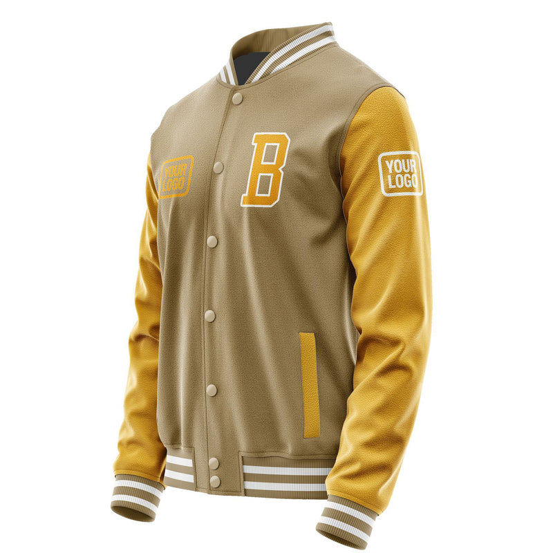 Maßgeschneidertes Hellkhaki Gelb Jacke JA252519251818191918
