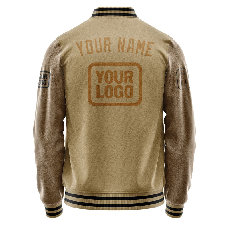 Maßgeschneidertes Hellkhaki Khaki Jacke JA252522251717222217