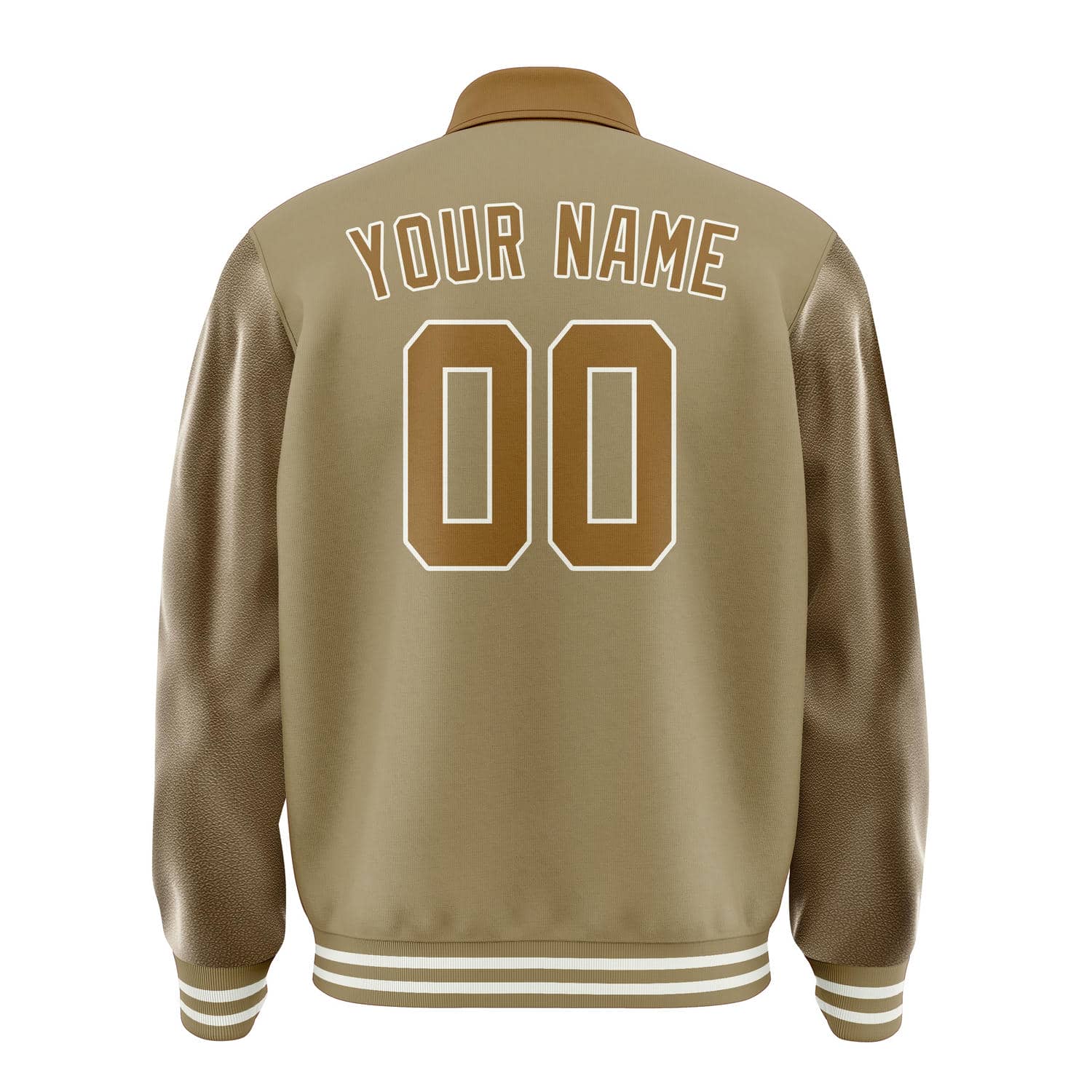 Maßgeschneidertes Hellkhaki Khaki Jacke