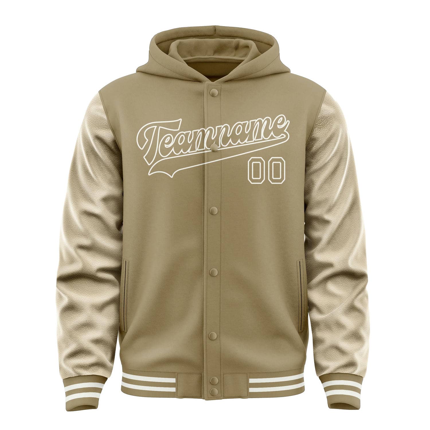 Maßgeschneidertes Hellkhaki Hellkhaki Jacke