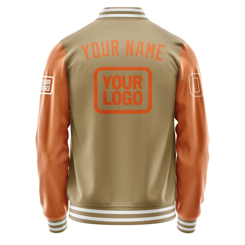 Maßgeschneidertes Hellkhaki Orange Jacke JA252528251818282818