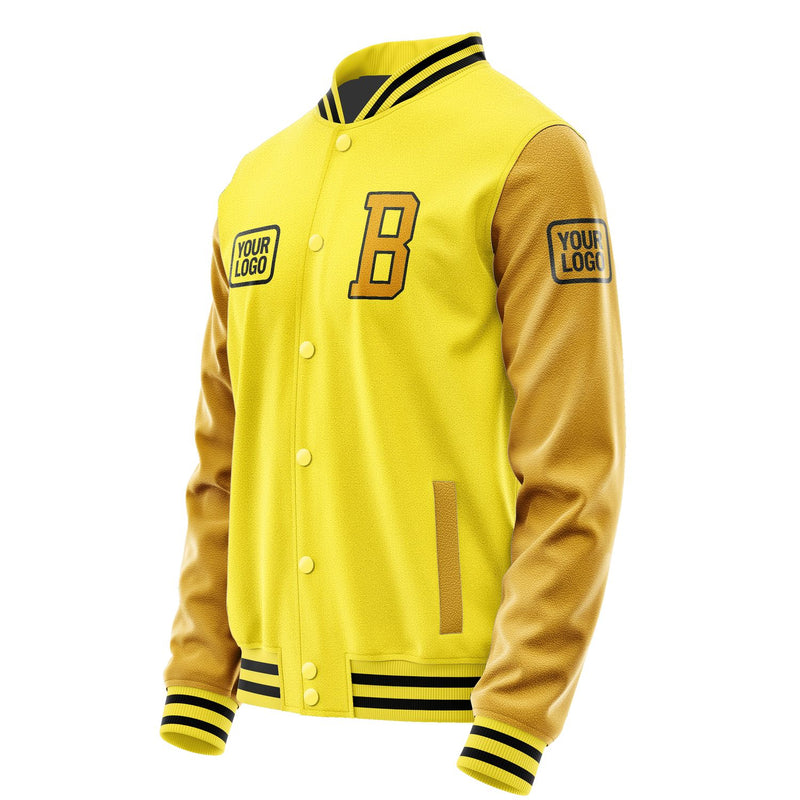 Maßgeschneidertes Blassgelb Gelb Jacke JA262619261717191917