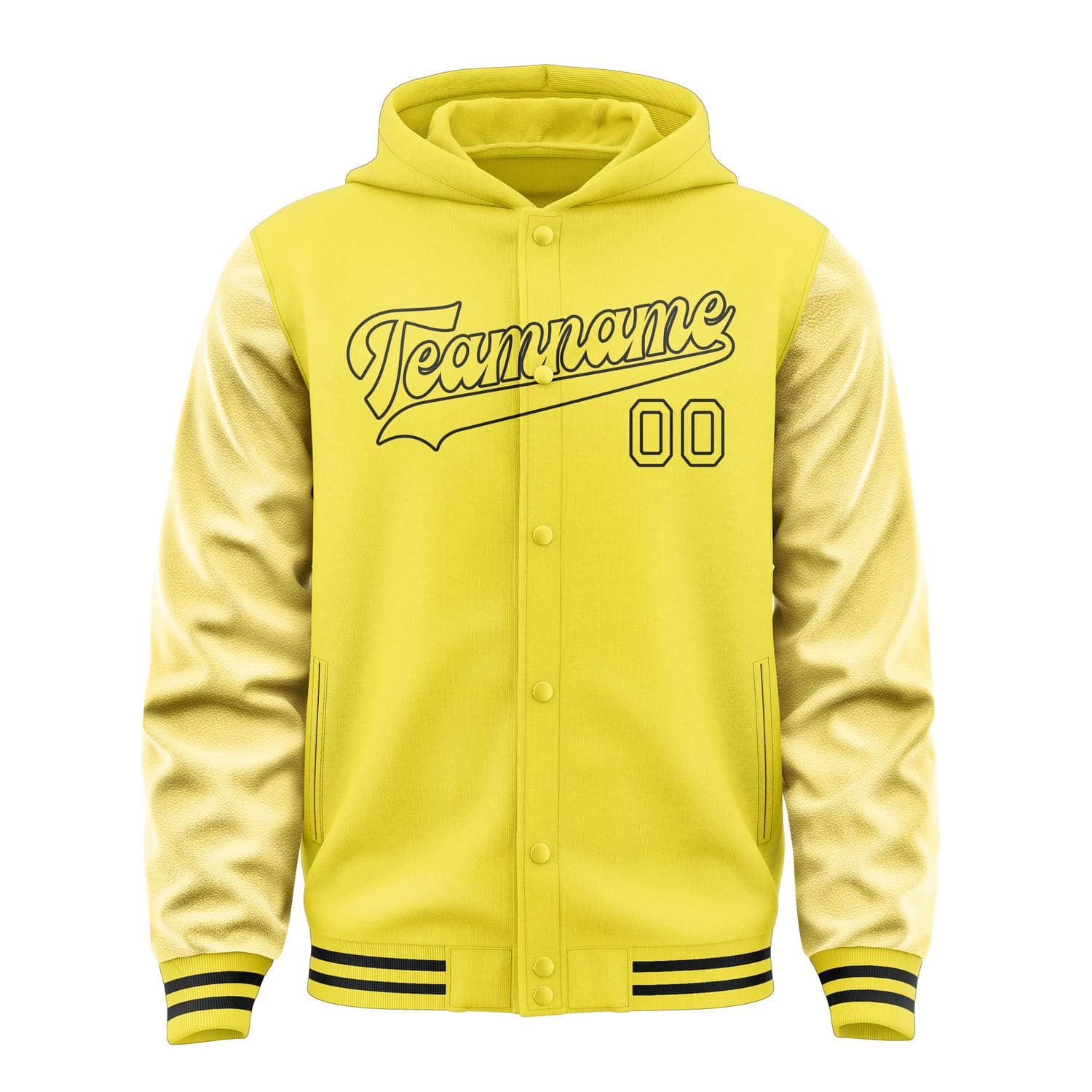 Maßgeschneidertes Blassgelb Blassgelb Jacke