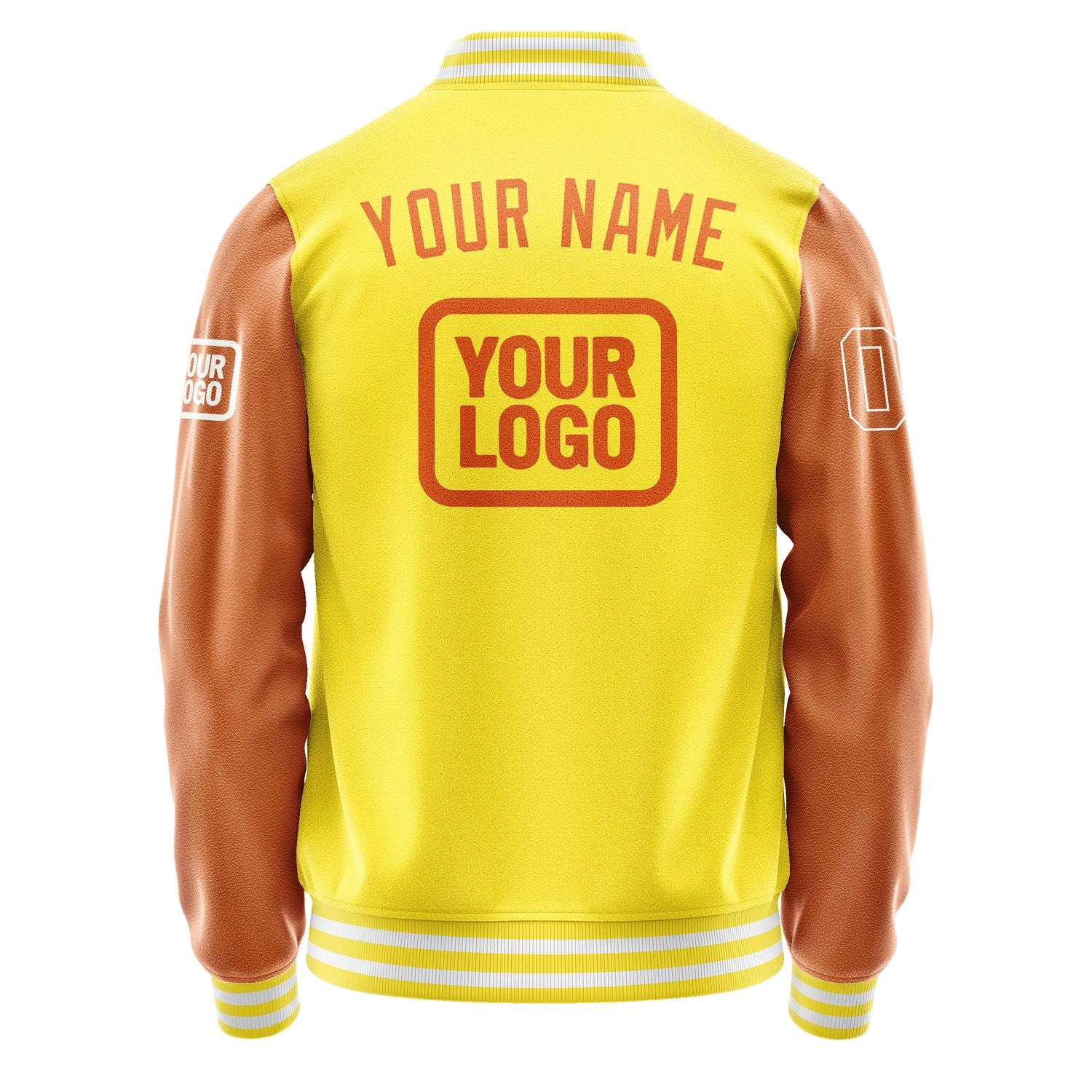 Maßgeschneidertes Blassgelb Orange Jacke JA262628261818282818