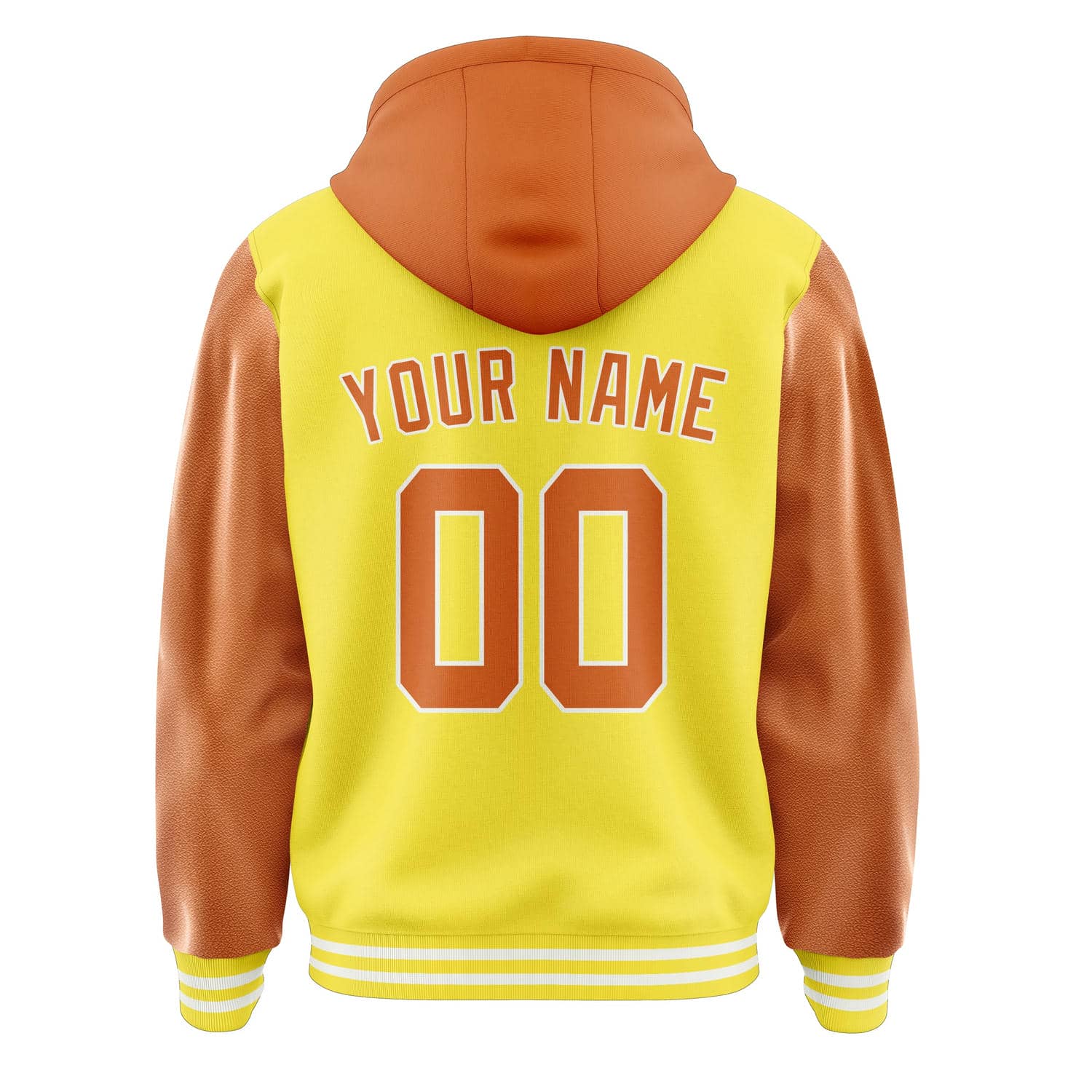 Maßgeschneidertes Blassgelb Orange Jacke
