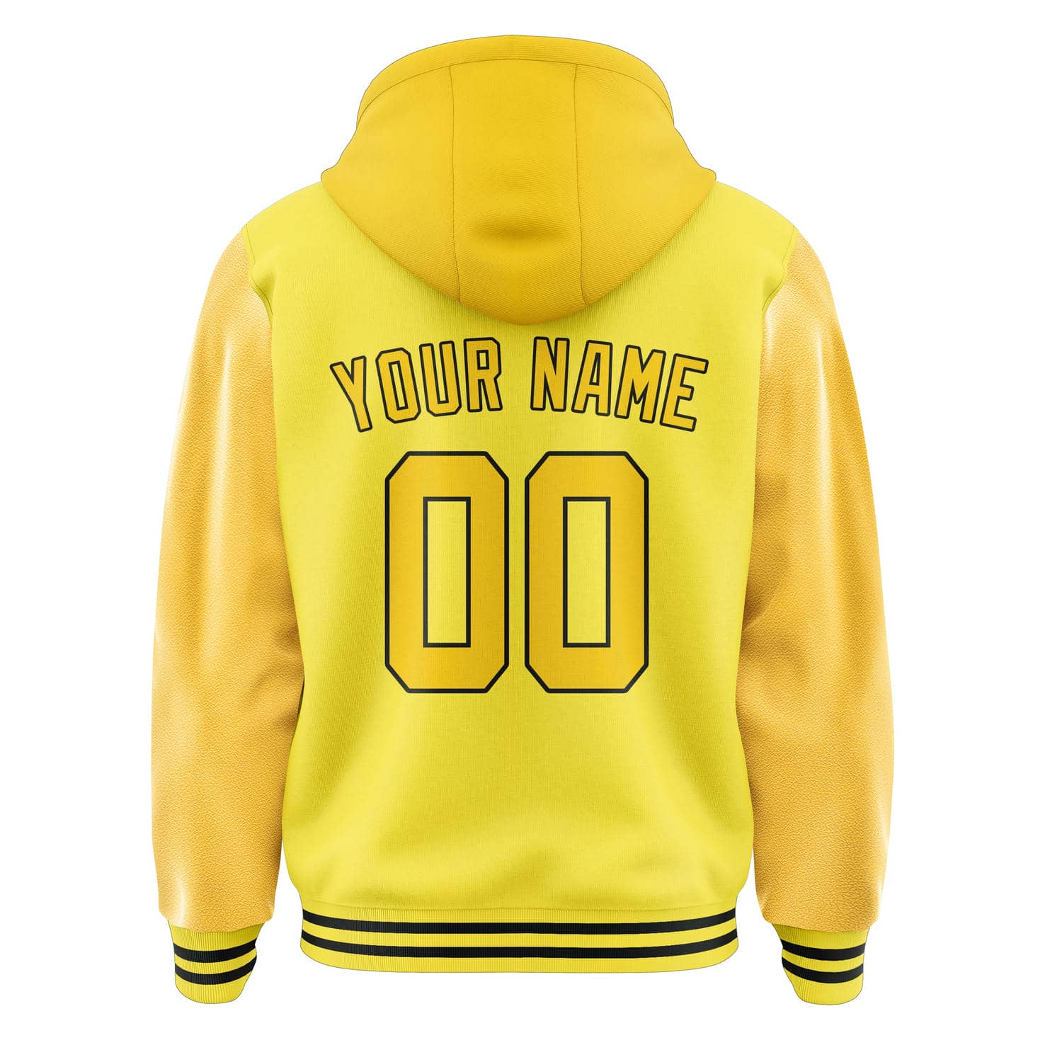 Maßgeschneidertes Blassgelb Gold Jacke